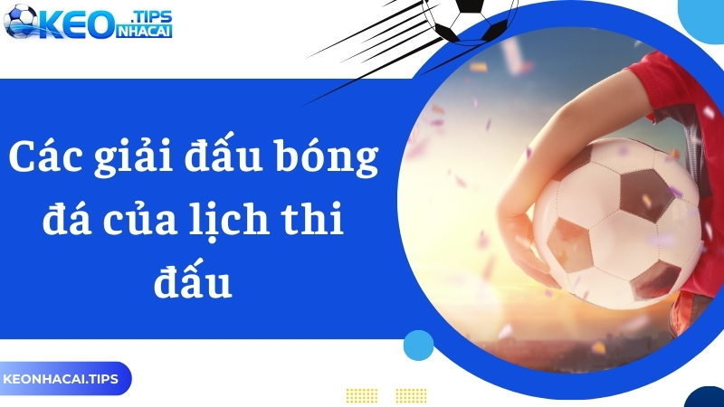 Những giải đấu được Keonhacai cập nhật lịch thi đấu 