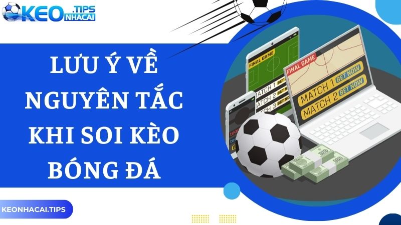 Lưu ý cần biết về nguyên tắc khi soi kèo bóng đá